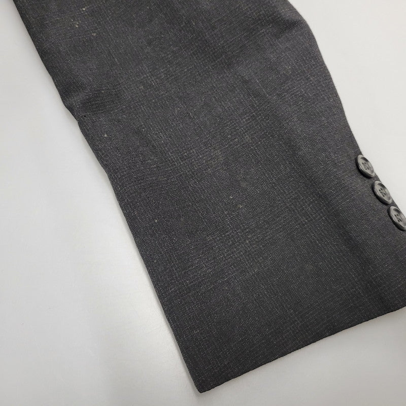 【現状渡し品】【メンズ】 80～90’S WOOL SUIT SET UP ウール スーツ セットアップ 140-260220-cs-13-izu サイズ：S カラー：ブラック 万代Net店