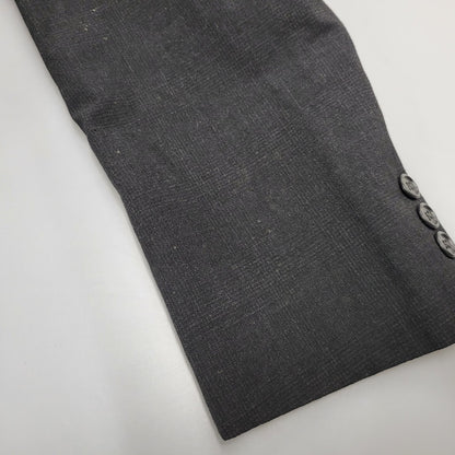【現状渡し品】【メンズ】 80～90’S WOOL SUIT SET UP ウール スーツ セットアップ 140-260220-cs-13-izu サイズ：S カラー：ブラック 万代Net店