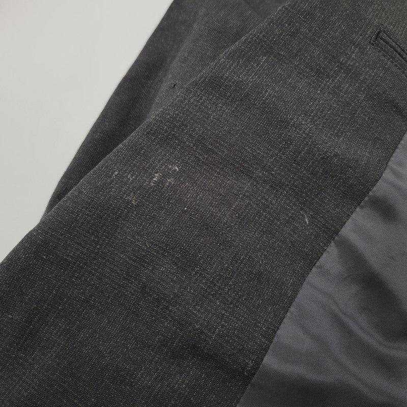 【現状渡し品】【メンズ】 80～90’S WOOL SUIT SET UP ウール スーツ セットアップ 140-260220-cs-13-izu サイズ：S カラー：ブラック 万代Net店
