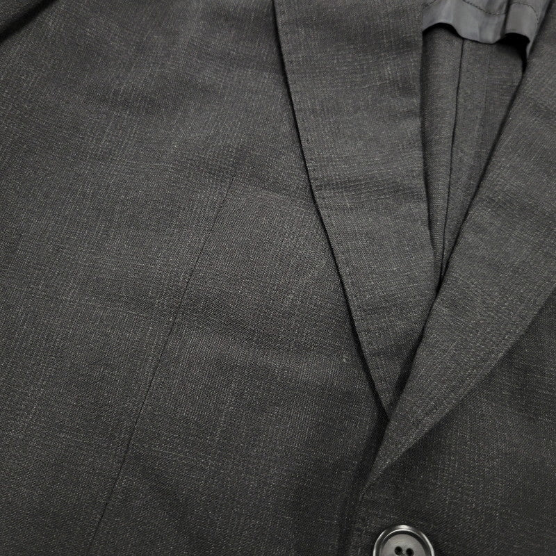 【現状渡し品】【メンズ】 80～90’S WOOL SUIT SET UP ウール スーツ セットアップ 140-260220-cs-13-izu サイズ：S カラー：ブラック 万代Net店