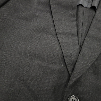 【現状渡し品】【メンズ】 80～90’S WOOL SUIT SET UP ウール スーツ セットアップ 140-260220-cs-13-izu サイズ：S カラー：ブラック 万代Net店