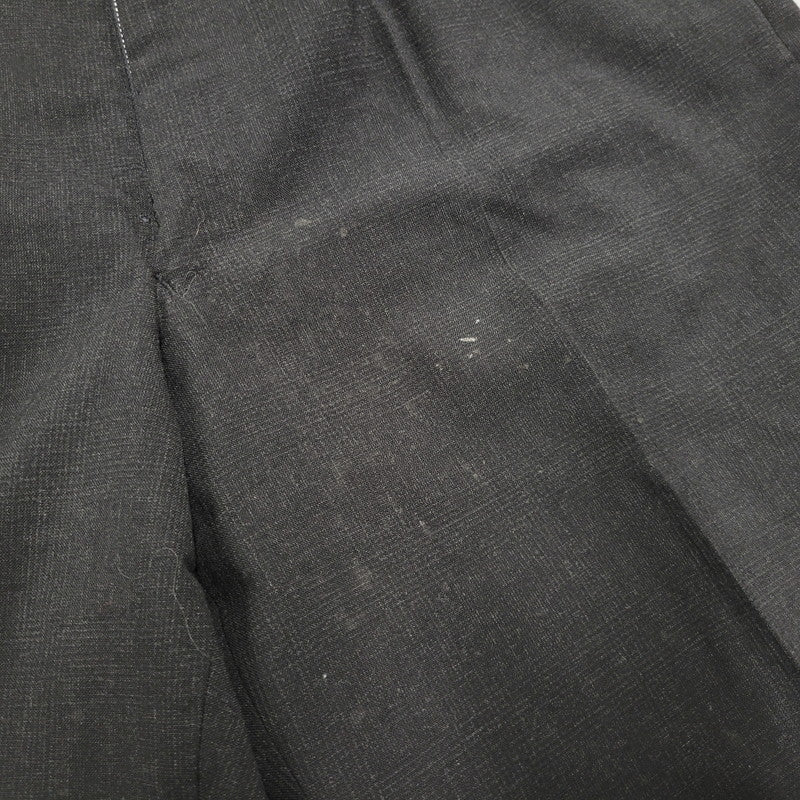 【現状渡し品】【メンズ】 80～90’S WOOL SUIT SET UP ウール スーツ セットアップ 140-260220-cs-13-izu サイズ：S カラー：ブラック 万代Net店