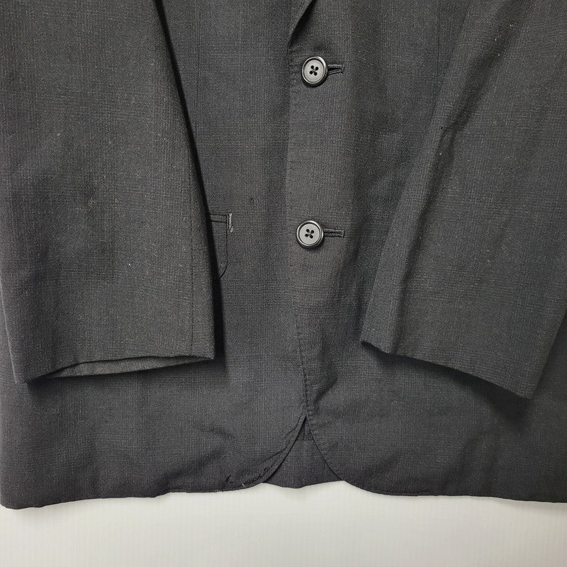 【現状渡し品】【メンズ】 80～90’S WOOL SUIT SET UP ウール スーツ セットアップ 140-260220-cs-13-izu サイズ：S カラー：ブラック 万代Net店