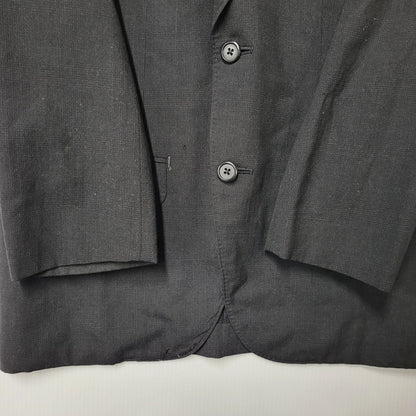 【現状渡し品】【メンズ】 80～90’S WOOL SUIT SET UP ウール スーツ セットアップ 140-260220-cs-13-izu サイズ：S カラー：ブラック 万代Net店