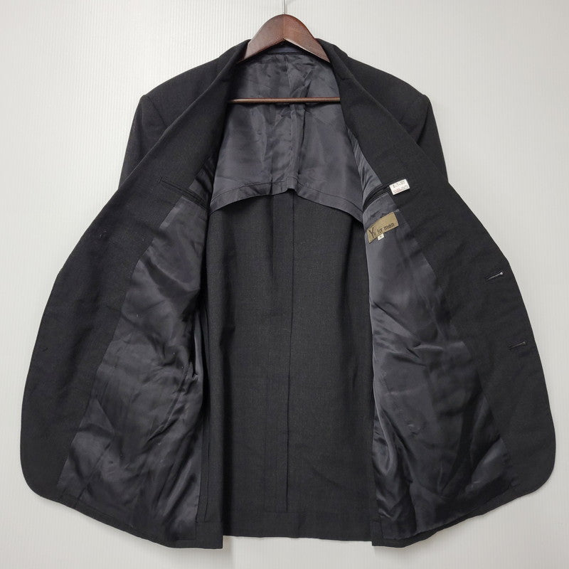 【現状渡し品】【メンズ】 80～90’S WOOL SUIT SET UP ウール スーツ セットアップ 140-260220-cs-13-izu サイズ：S カラー：ブラック 万代Net店