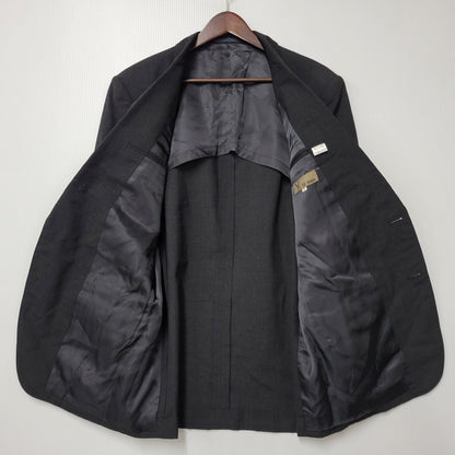 【現状渡し品】【メンズ】 80～90’S WOOL SUIT SET UP ウール スーツ セットアップ 140-260220-cs-13-izu サイズ：S カラー：ブラック 万代Net店
