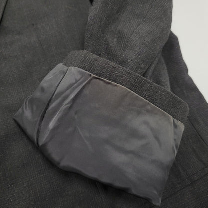【現状渡し品】【メンズ】 80～90’S WOOL SUIT SET UP ウール スーツ セットアップ 140-260220-cs-13-izu サイズ：S カラー：ブラック 万代Net店
