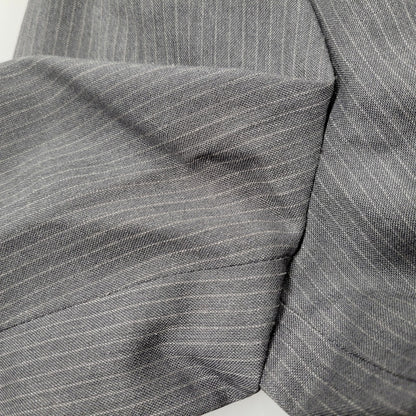 【中古品】【メンズ】 JEAN PAUL GAULTIER CLASSIQUE ジャンポールゴルチエ クラシック 日本製 WOOL STRIPE 4B TAILORED JACKET テーラードジャケット アウター 141-260219-yn-10-izu サイズ：48 カラー：グレー 万代Net店