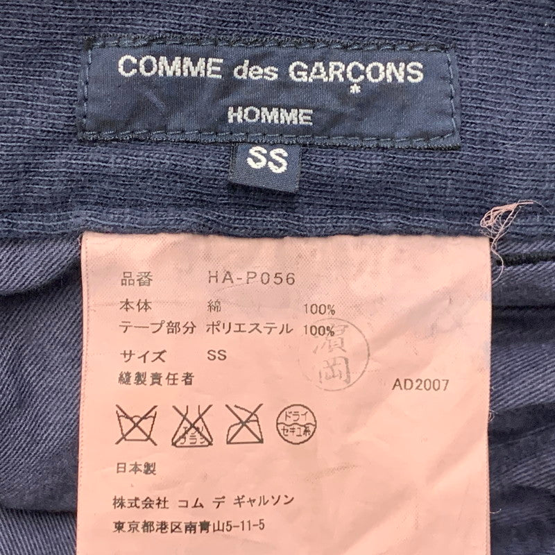 【中古品】【メンズ】 HA-P056 18SS SIDE LINE STRAIGHT PANTS サイド ライン ストレート パンツ ボトムス 151-260220-yn-03-izu サイズ：SS カラー：ネイビー 万代Net店