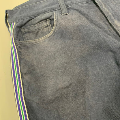 【中古品】【メンズ】 HA-P056 18SS SIDE LINE STRAIGHT PANTS サイド ライン ストレート パンツ ボトムス 151-260220-yn-03-izu サイズ：SS カラー：ネイビー 万代Net店