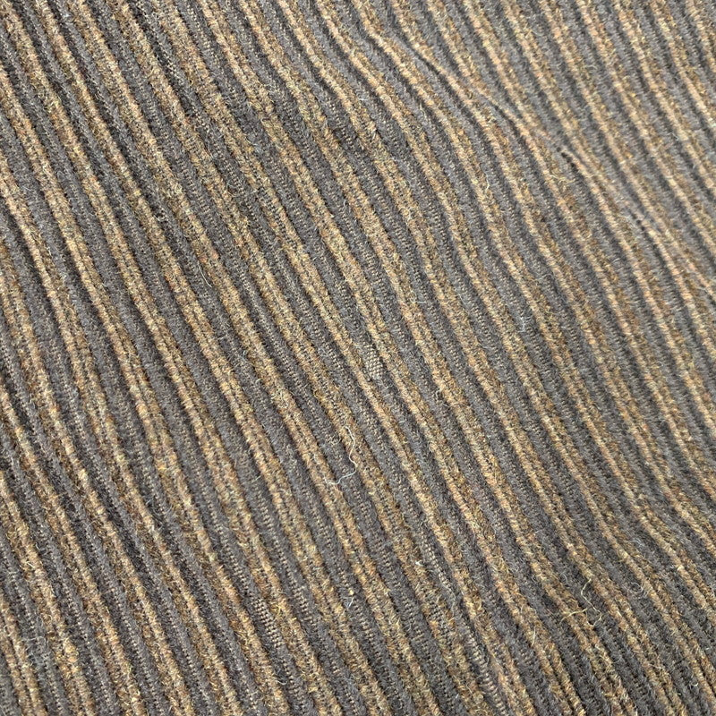 【現状渡し品】【メンズ】 DUNHILL SPORT ダンヒルスポーツ 2TUCK WOOL CORDUROY PANTS 8371 2タック ウール コーデュロイ パンツ ボトムス 152-260220-as-24-izu サイズ：79 カラー：ブラウン 万代Net店