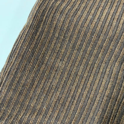 【現状渡し品】【メンズ】 DUNHILL SPORT ダンヒルスポーツ 2TUCK WOOL CORDUROY PANTS 8371 2タック ウール コーデュロイ パンツ ボトムス 152-260220-as-24-izu サイズ：79 カラー：ブラウン 万代Net店