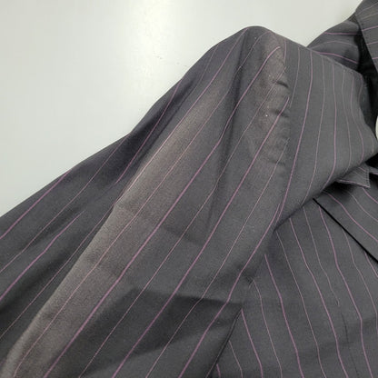 【中古品】【メンズ】 PS PAUL SMITH ピーエス ポールスミス 9552 STRIPE 2B TAILORED JACKET ストライプ ツーボタン テーラード ジャケット アウター 141-260220-cs-15-izu サイズ：38 カラー：ブラック 万代Net店