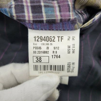 【中古品】【メンズ】 PS PAUL SMITH ピーエス ポールスミス 9552 STRIPE 2B TAILORED JACKET ストライプ ツーボタン テーラード ジャケット アウター 141-260220-cs-15-izu サイズ：38 カラー：ブラック 万代Net店