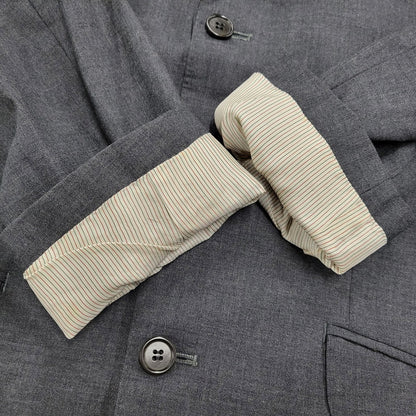 【中古品】【メンズ】 PAUL SMITH LONDON ポール・スミス ロンドン WOOL 3B TAILORED JACKET SQ-K0735-01 テーラードジャケット 141-260220-as-17-izu サイズ：YL カラー：グレー 万代Net店