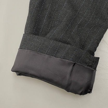 【中古品】【メンズ】 ME53FD223 00～10’S STRIPE WOOL 3B TAILORED JACKET ストライプ ウール スリーボタン テーラード ジャケット アウター 140-260219-cs-04-izu サイズ：2 カラー：チャコール 万代Net店