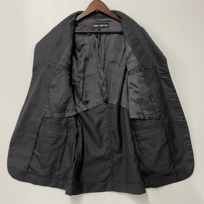 【中古品】【メンズ】 ME53FD223 00～10’S STRIPE WOOL 3B TAILORED JACKET ストライプ ウール スリーボタン テーラード ジャケット アウター 140-260219-cs-04-izu サイズ：2 カラー：チャコール 万代Net店