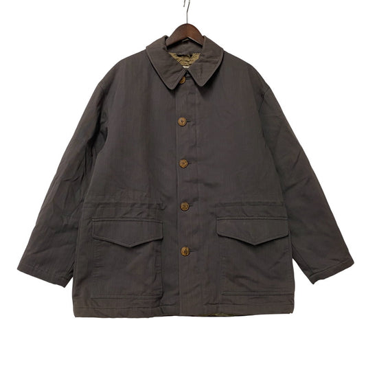 【中古品】【メンズ】 757907 GIACCONE UOMO QUILTING LINER WORK JACKET キルティング ライナー ワーク ジャケット アウター 141-260219-cs-10-izu サイズ：44 カラー：グレー 万代Net店