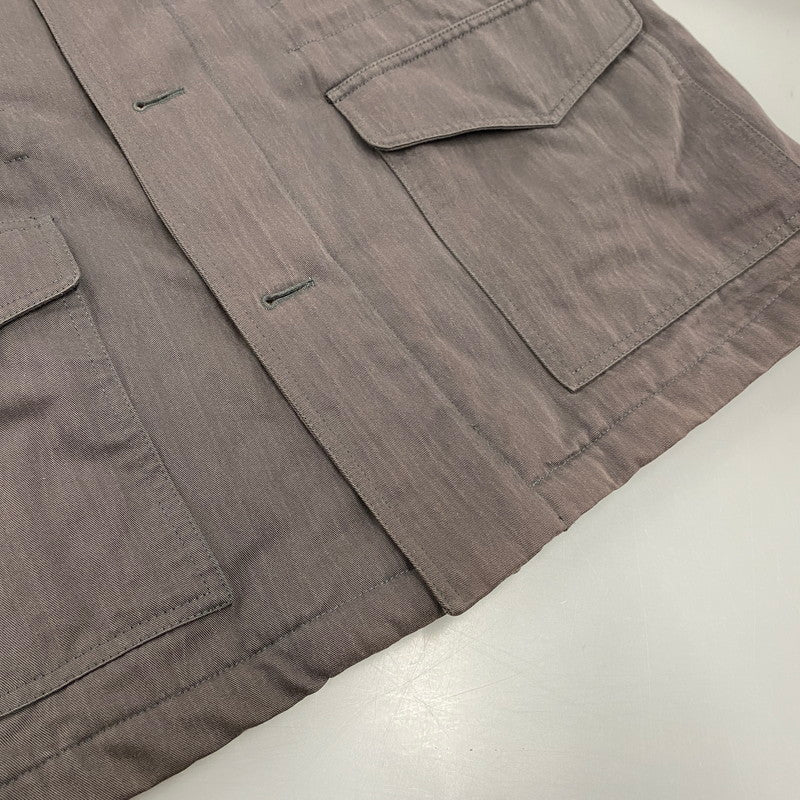 【中古品】【メンズ】 757907 GIACCONE UOMO QUILTING LINER WORK JACKET キルティング ライナー ワーク ジャケット アウター 141-260219-cs-10-izu サイズ：44 カラー：グレー 万代Net店