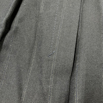 【中古品】【レディース】 LAUREN RALPH LAUREN ローレン ラルフ ローレン 2TUCK STRIPE WOOL SLACKS 2タック ストライプ ウール スラックス USA製 パンツ 168-260220-as-23-izu サイズ：4 カラー：ネイビー 万代Net店