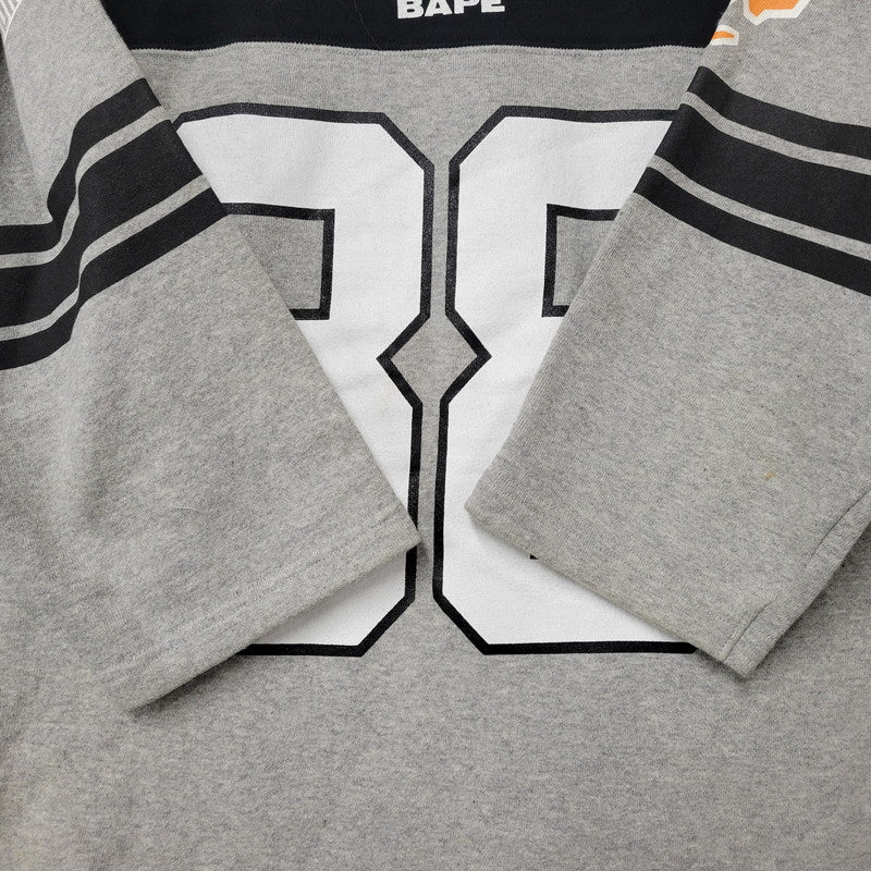 【中古品】【メンズ】 88 SWEAT HOCKEY SHIRT スウェットホッケーシャツ 初期タグ トップス 142-260220-as-20-izu サイズ：S カラー：グレー×ブラック 万代Net店