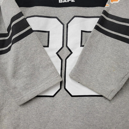 【中古品】【メンズ】 88 SWEAT HOCKEY SHIRT スウェットホッケーシャツ 初期タグ トップス 142-260220-as-20-izu サイズ：S カラー：グレー×ブラック 万代Net店