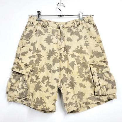 【現状渡し品】【メンズ】 STUSSY OUTDOOR ステューシー DIGITAL CAMO CARGO SHORTS デジタルカモ カーゴ ショーツ USA製 紺タグ ショートパンツ 153-260223-as-13-izu サイズ：30 カラー：ベージュ系 万代Net店