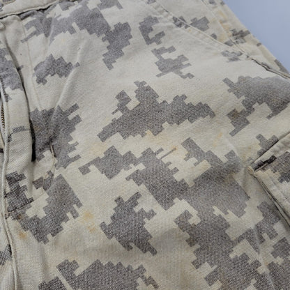 【現状渡し品】【メンズ】 STUSSY OUTDOOR ステューシー DIGITAL CAMO CARGO SHORTS デジタルカモ カーゴ ショーツ USA製 紺タグ ショートパンツ 153-260223-as-13-izu サイズ：30 カラー：ベージュ系 万代Net店