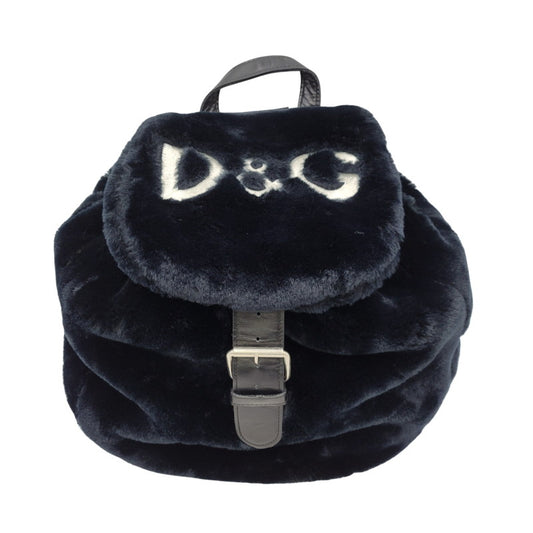 【中古品】【メンズ/レディース】 FAKE FUR BACKPACK ファーリュック カバン 188-260218-yn-07-izu カラー：ブラック 万代Net店