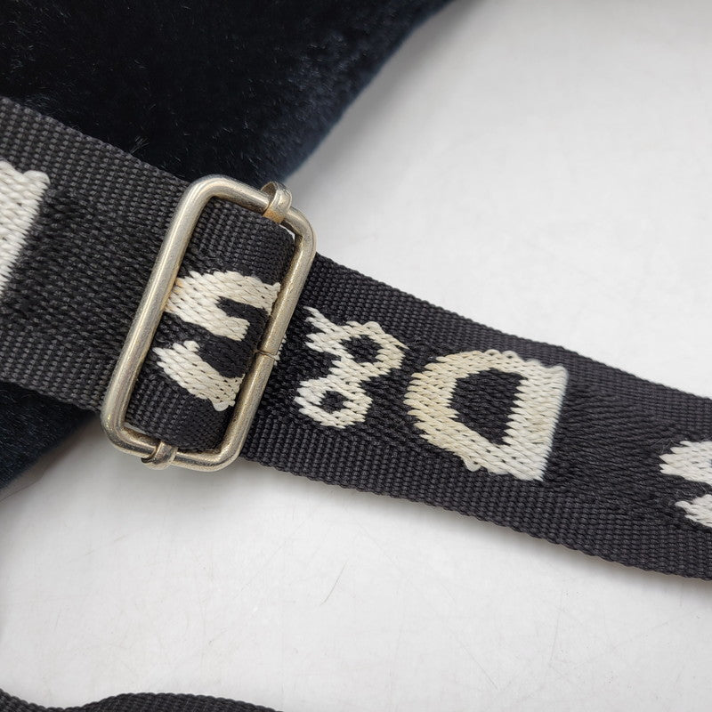 【中古品】【メンズ/レディース】 FAKE FUR BACKPACK ファーリュック カバン 188-260218-yn-07-izu カラー：ブラック 万代Net店