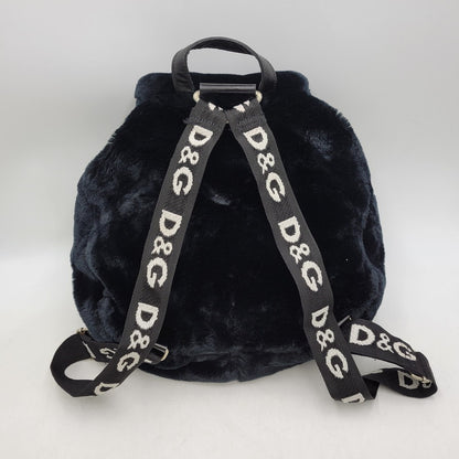【中古品】【メンズ/レディース】 FAKE FUR BACKPACK ファーリュック カバン 188-260218-yn-07-izu カラー：ブラック 万代Net店