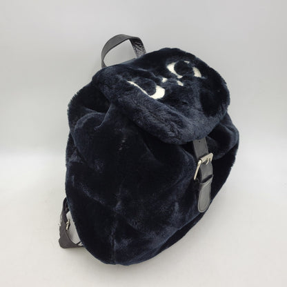 【中古品】【メンズ/レディース】 FAKE FUR BACKPACK ファーリュック カバン 188-260218-yn-07-izu カラー：ブラック 万代Net店