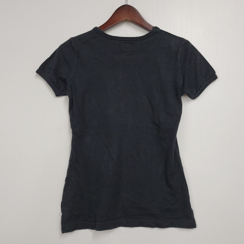 【中古品】【レディース】 ANGLOMANIA ORB TEE アングロマニア オーブ Tシャツ 半袖 トップス 168-260223-kh-04-izu サイズ：M カラー：ブラック 万代Net店