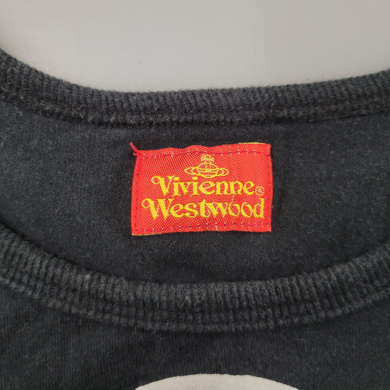 【中古品】【レディース】 ANGLOMANIA ORB TEE アングロマニア オーブ Tシャツ 半袖 トップス 168-260223-kh-04-izu サイズ：M カラー：ブラック 万代Net店