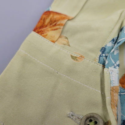 【中古品】【メンズ】 KARL HELMUT カールヘルム OPEN COLLAR L/S RAYON SHIRT P036UFB36 オープンカラー ロングスリーブ レーヨンシャツ ホオズキ柄 長袖 140-260220-as-18-izu カラー：マルチカラー 万代Net店
