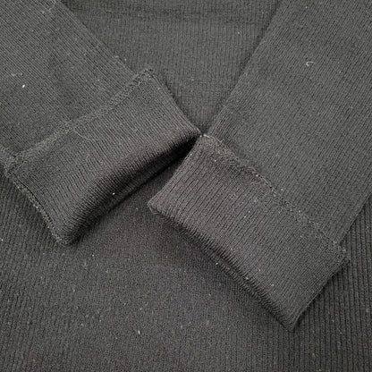 【中古品】【レディース】 JEAN PAUL GAULTIER CLASSIQUE ジャンポールゴルチエ クラシック 日本製 WOOL KNIT SHIRT ウール ニット シャツ トップス 168-260219-yn-04-izu サイズ：48 カラー：ブラック 万代Net店