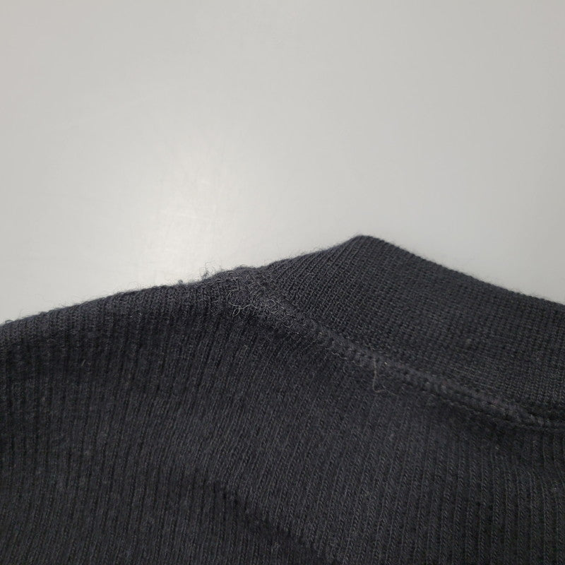 【中古品】【レディース】 JEAN PAUL GAULTIER CLASSIQUE ジャンポールゴルチエ クラシック 日本製 WOOL KNIT SHIRT ウール ニット シャツ トップス 168-260219-yn-04-izu サイズ：48 カラー：ブラック 万代Net店