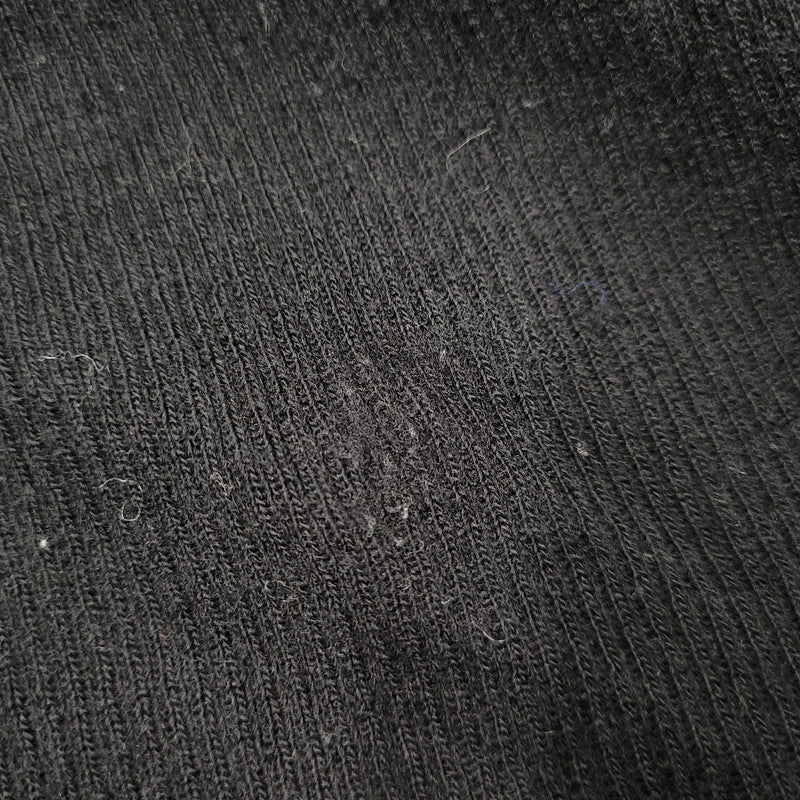 【中古品】【レディース】 JEAN PAUL GAULTIER CLASSIQUE ジャンポールゴルチエ クラシック 日本製 WOOL KNIT SHIRT ウール ニット シャツ トップス 168-260219-yn-04-izu サイズ：48 カラー：ブラック 万代Net店