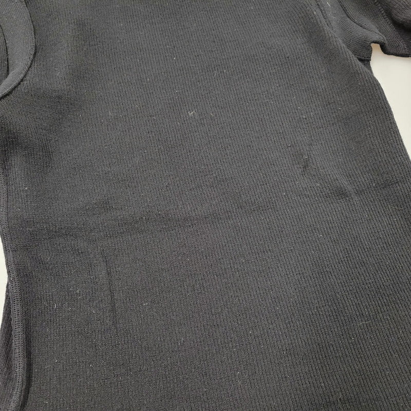 【中古品】【レディース】 JEAN PAUL GAULTIER CLASSIQUE ジャンポールゴルチエ クラシック 日本製 WOOL KNIT SHIRT ウール ニット シャツ トップス 168-260219-yn-04-izu サイズ：48 カラー：ブラック 万代Net店