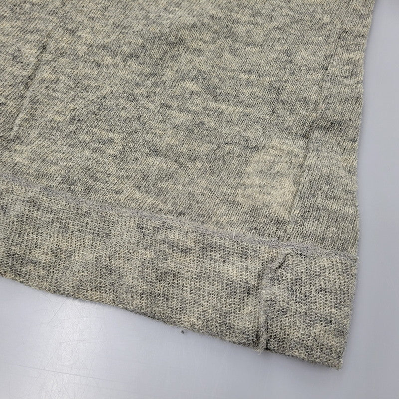 【現状渡し品】【メンズ】 PT-040340 99AW HALFZIP WOOL KNITSHIRT ハーフジップ ウール ニットシャツ 140-260219-yn-09-izu サイズ：不明 カラー：グレー 万代Net店