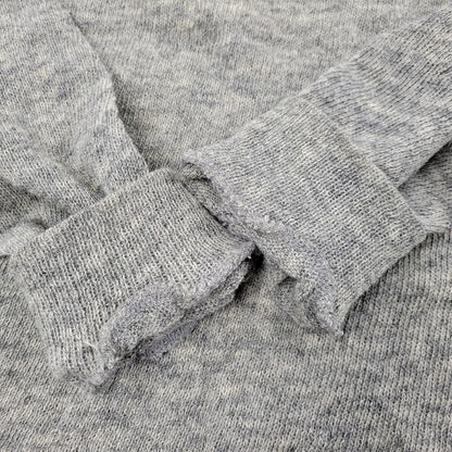【現状渡し品】【メンズ】 PT-040340 99AW HALFZIP WOOL KNITSHIRT ハーフジップ ウール ニットシャツ 140-260219-yn-09-izu サイズ：不明 カラー：グレー 万代Net店