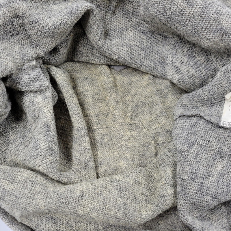 【現状渡し品】【メンズ】 PT-040340 99AW HALFZIP WOOL KNITSHIRT ハーフジップ ウール ニットシャツ 140-260219-yn-09-izu サイズ：不明 カラー：グレー 万代Net店