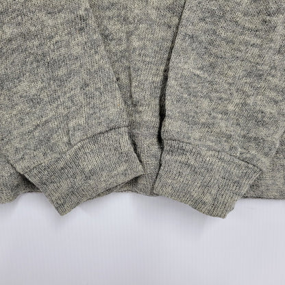 【現状渡し品】【メンズ】 PT-040340 99AW HALFZIP WOOL KNITSHIRT ハーフジップ ウール ニットシャツ 140-260219-yn-09-izu サイズ：不明 カラー：グレー 万代Net店