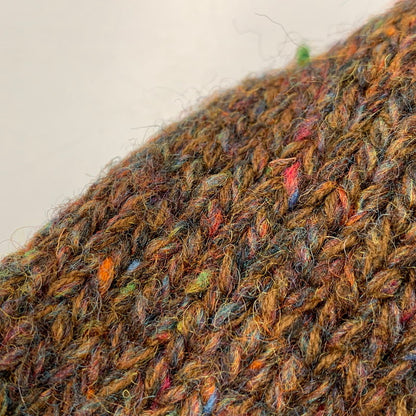 【中古品】【メンズ】 0C883623-3198 WOOL MELANGE KNIT SHIRT ウール メランジ ニット シャツ トップス セーター 146-260218-ya-05-izu サイズ：M カラー：BROWN 万代Net店