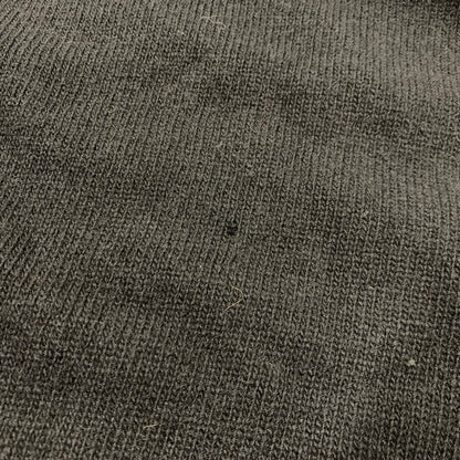 【現状渡し品】【メンズ】 WOOL KNIT SHIRT ウール ニット イングランド製 長袖 トップス 141-260220-as-31-izu サイズ：40 カラー：ブラック 万代Net店