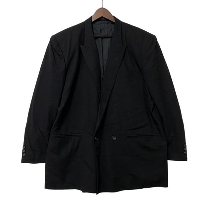 【中古品】【メンズ】 HJ-11033M 91SS WOOL 1B TAILORED JACKET ウール ワンボタン テーラード ジャケット アウター 140-260219-cs-03-izu サイズ：M カラー：ブラック 万代Net店