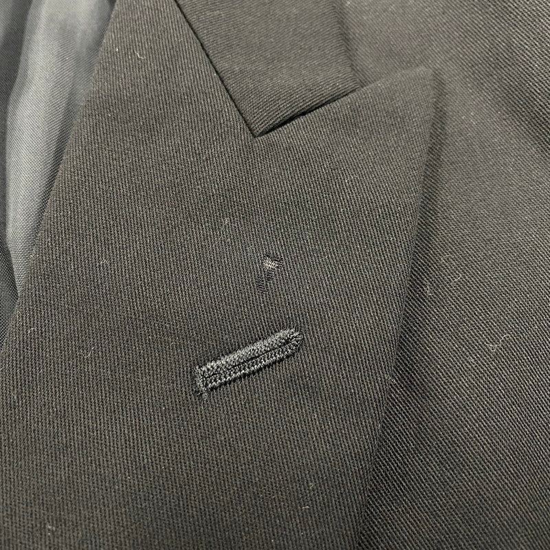 【中古品】【メンズ】 HJ-11033M 91SS WOOL 1B TAILORED JACKET ウール ワンボタン テーラード ジャケット アウター 140-260219-cs-03-izu サイズ：M カラー：ブラック 万代Net店