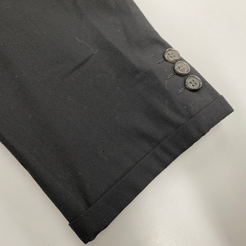 【中古品】【メンズ】 HJ-11033M 91SS WOOL 1B TAILORED JACKET ウール ワンボタン テーラード ジャケット アウター 140-260219-cs-03-izu サイズ：M カラー：ブラック 万代Net店