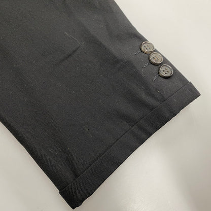 【中古品】【メンズ】 HJ-11033M 91SS WOOL 1B TAILORED JACKET ウール ワンボタン テーラード ジャケット アウター 140-260219-cs-03-izu サイズ：M カラー：ブラック 万代Net店