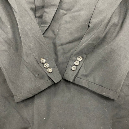 【中古品】【メンズ】 HJ-11033M 91SS WOOL 1B TAILORED JACKET ウール ワンボタン テーラード ジャケット アウター 140-260219-cs-03-izu サイズ：M カラー：ブラック 万代Net店